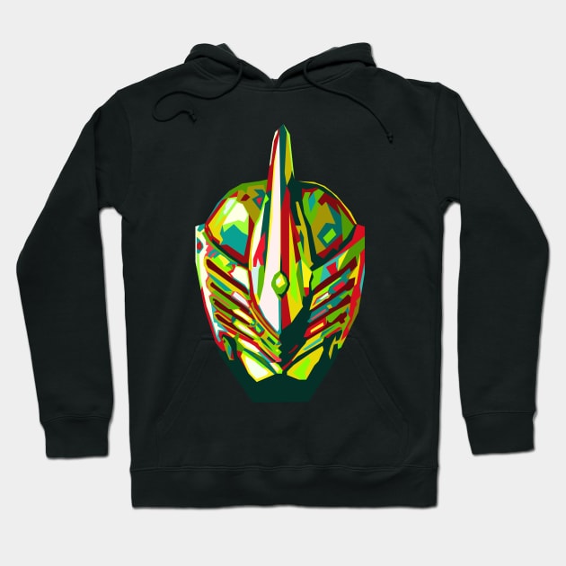 Rainbow Rhino Hoodie by Bajingseng